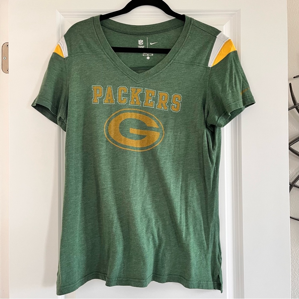 Women’s Nike NFL Official Green Bay Packers Tee